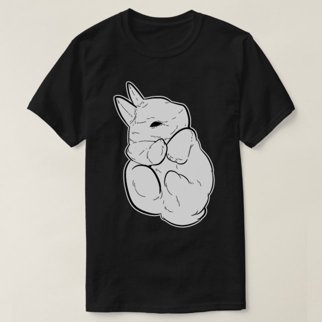 Baby Cute Bunny Owner  T-Shirt (Design Front)