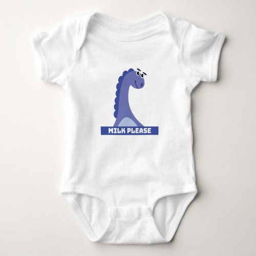 Baby  Cute Dinosaur Baby Bodysuit