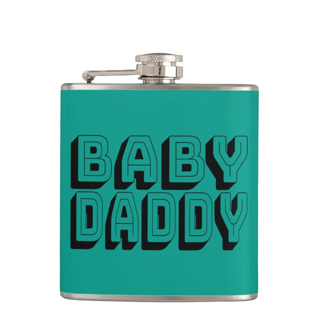Baby Daddy Flask (Front)