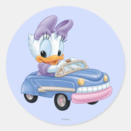 Baby Daisy Duck Classic Round Sticker