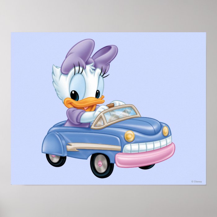 Baby Daisy Duck Poster 