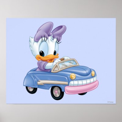 Baby Daisy Duck Poster