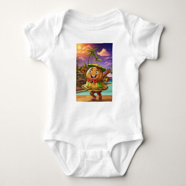 Baby Dance Baby Bodysuit (Front)