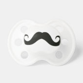 Baby Dastardly Villain Mustache Pacifier (Front)