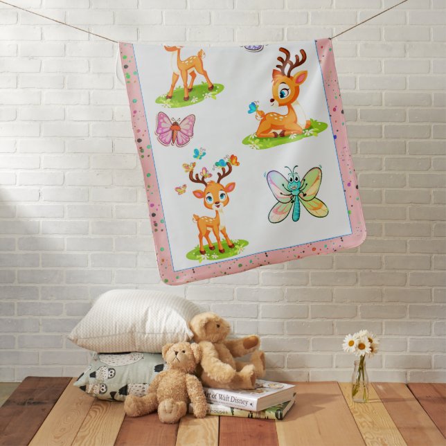 Baby Dear (deer) Blanket (In Situ)