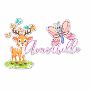 Baby dear (deer) sticker