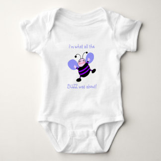 Baby Debut I'm What All The BUZZ Was About Cute Bodysuit