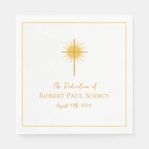 Baby Dedication/Christening Paper Napkin