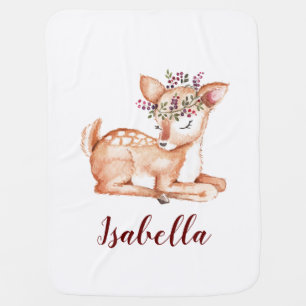 baby deer baby blanket
