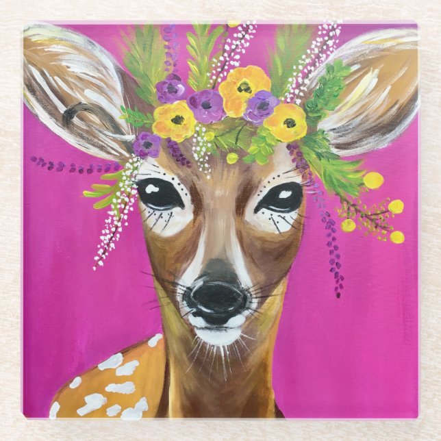 Baby Deer Coaster (Front)