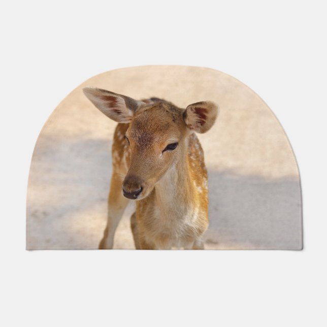 Baby Deer Doormat (Front)