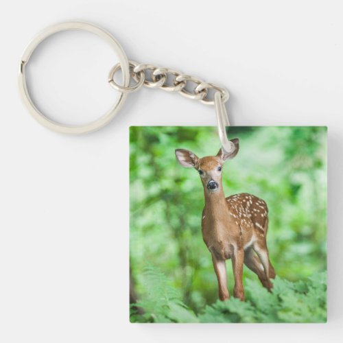 Baby Deer Keychain