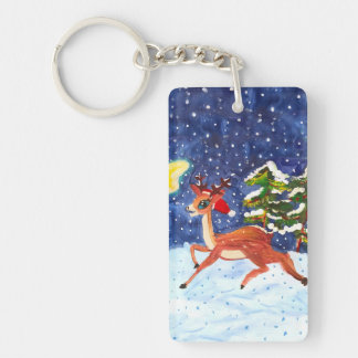 Baby Deer Keychain