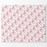 Girly Woodland Forest Animals Baby Shower Birthday Wrapping Paper, Zazzle