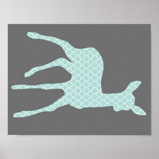 Baby Deer Poster