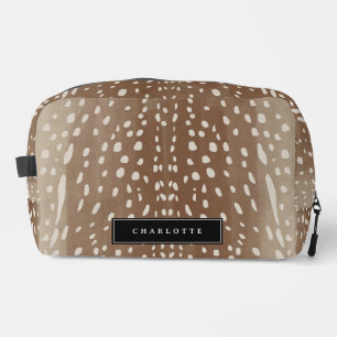 Baby Deer Spots Animal Print Pattern Dopp Kit