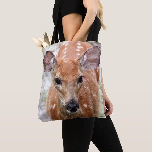 Baby Deer Tote (Close Up)