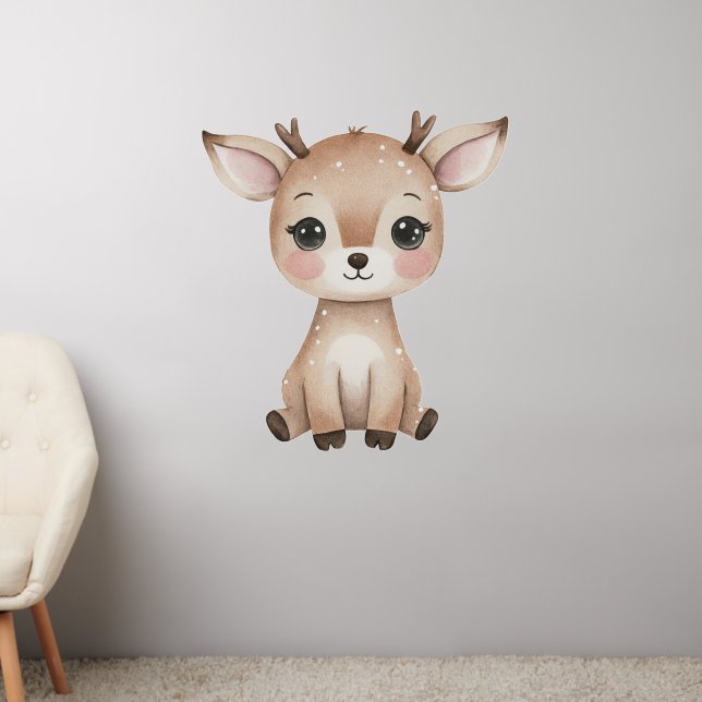 Baby Deer Wall Decal (Living Room 2)