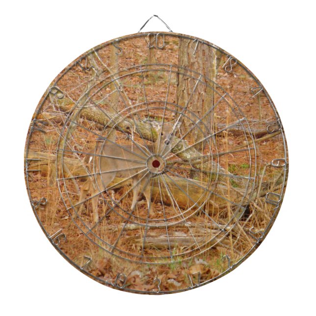 Baby Deer's First  winter Dartboard With Darts (Front)
