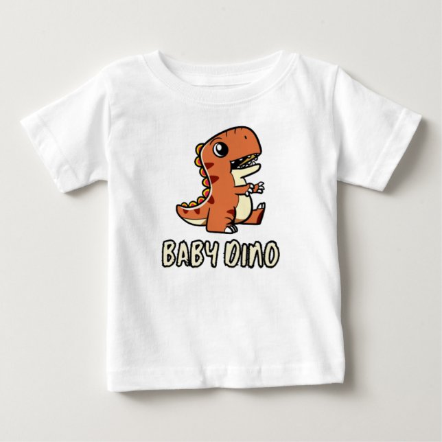 Baby Dino Baby T-Shirt (Front)