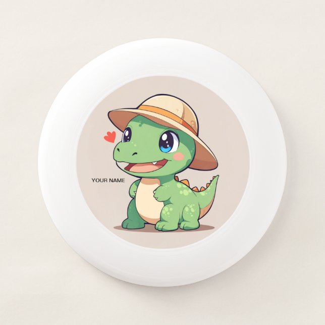 Baby Dino Costume Name Wham-O Frisbee (Front)