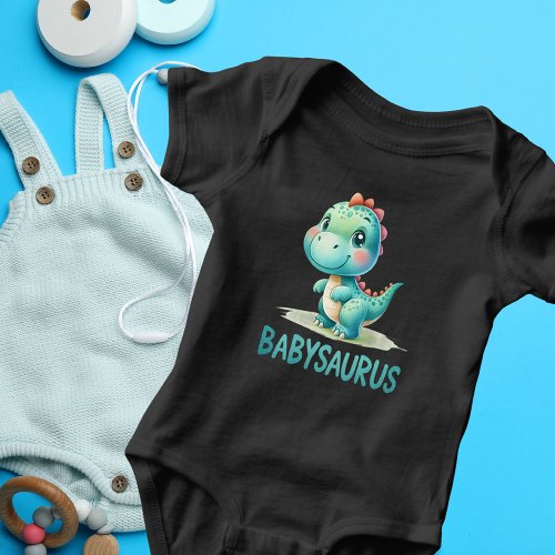 Baby Dino Romp  Play Baby Bodysuit