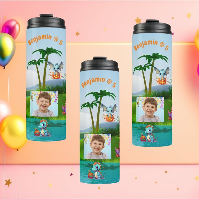 Baby Dino Thermal Tumbler for Kids Birthday Gift (Creator Uploaded)