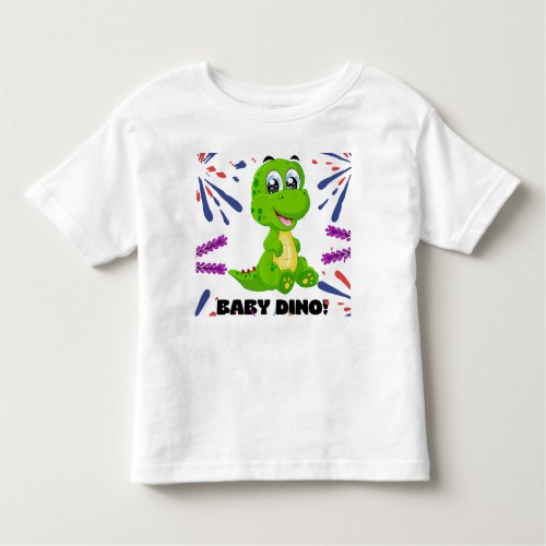 Baby Dino Toddler T_shirt