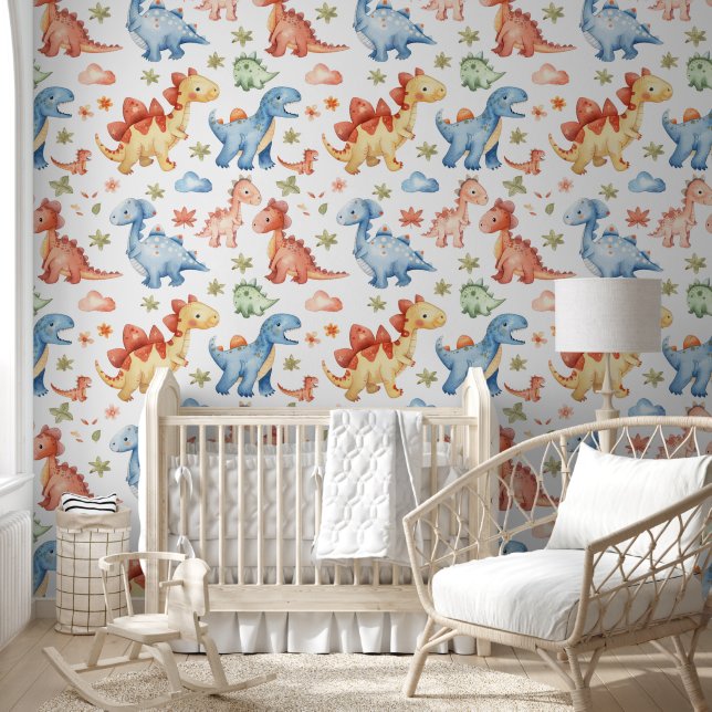 Baby Dino's Pattern Wallpaper (Kids)