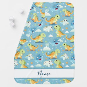 Baby Dinosaur Baby Blanket