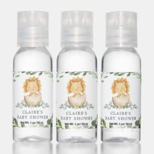 Baby Dinosaur Baby Shower Hand Sanitizer