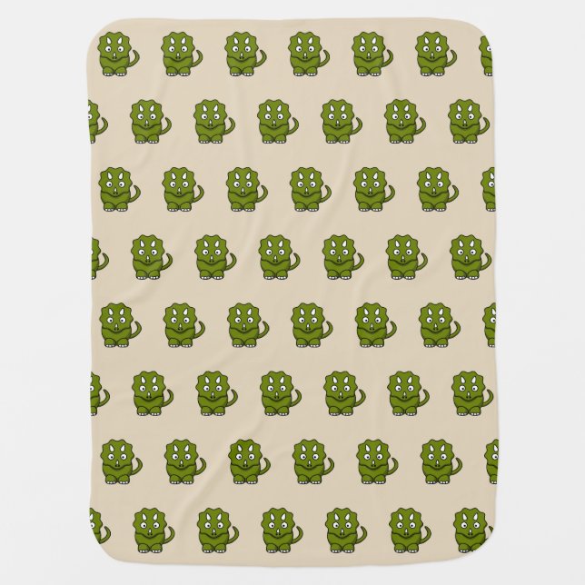 Baby Dinosaur Blanket (Front)