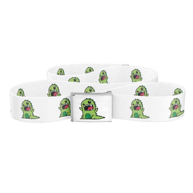 Baby dinosaur cartoon belt (Zig-Zag)