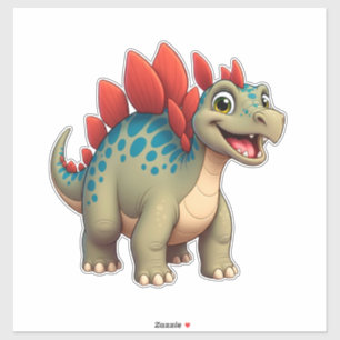 Baby Dinosaur Character for Kids Sticker