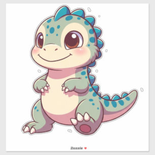 Baby Dinosaur Character for Kids Sticker
