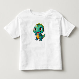 Baby Dinosaur Character for Kids Toddler T-shirt