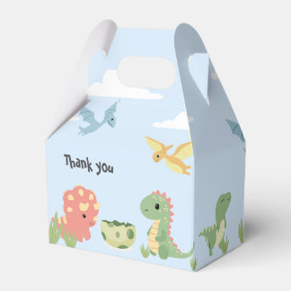 Baby dinosaur/Dinosaur eggs birthday party Favor Boxes