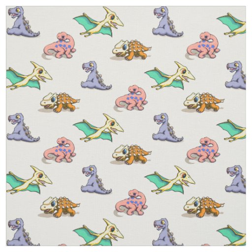 Baby Dinosaur Fabric