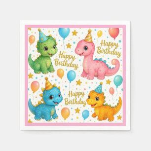 Baby dinosaur napkins! napkins