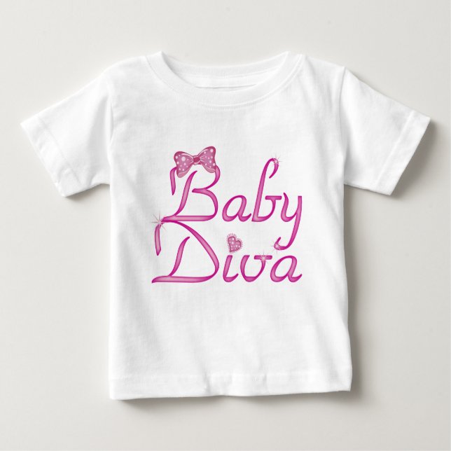 Baby Diva Baby T-Shirt (Front)