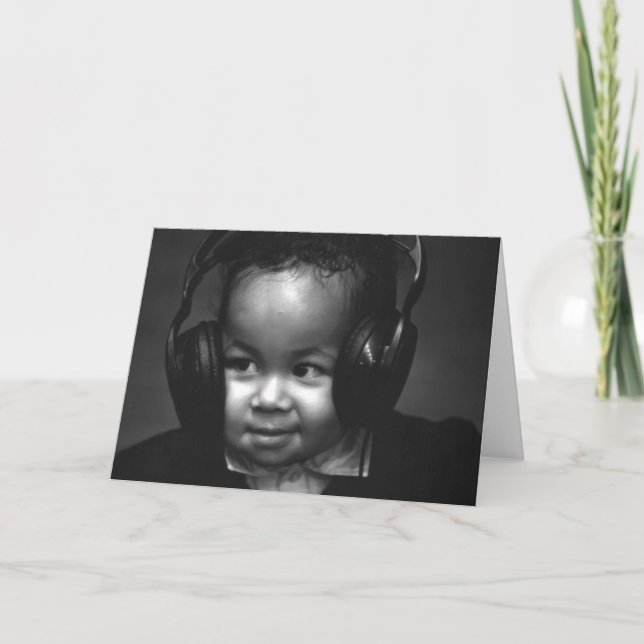 Baby DJ Card (Front)