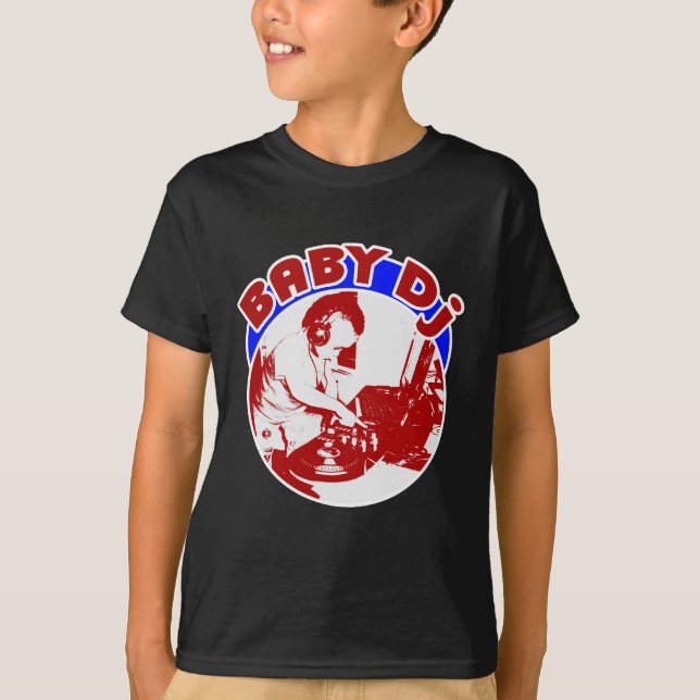 baby dj kid T-Shirt (Front)