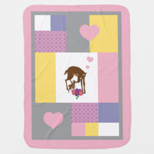 Baby Doe and Fawn Blanket