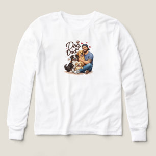 Baby Dog Mom T-Shirt – Heart & Paw Design – Cute I Tri-Blend Shirts