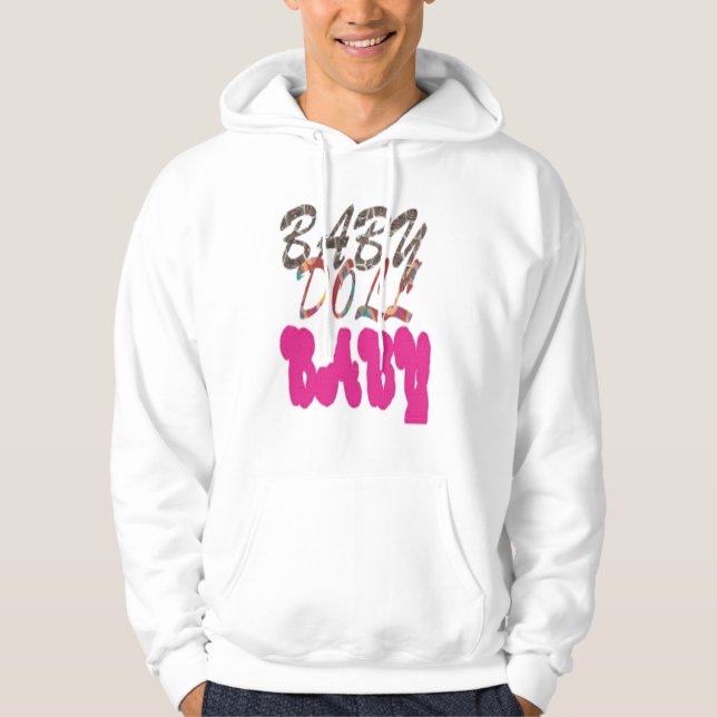 Baby Doll Baby T-shirt Hoodie (Front)