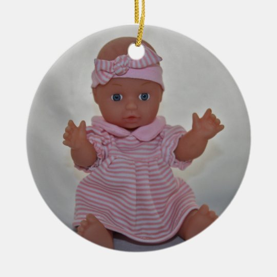 Baby Doll Christmas Ornaments 