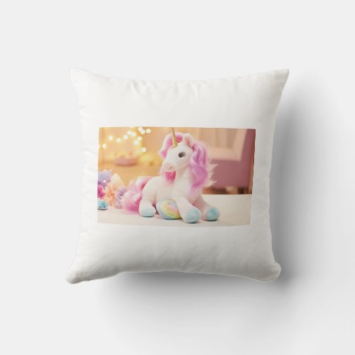 Baby doll throw pillow