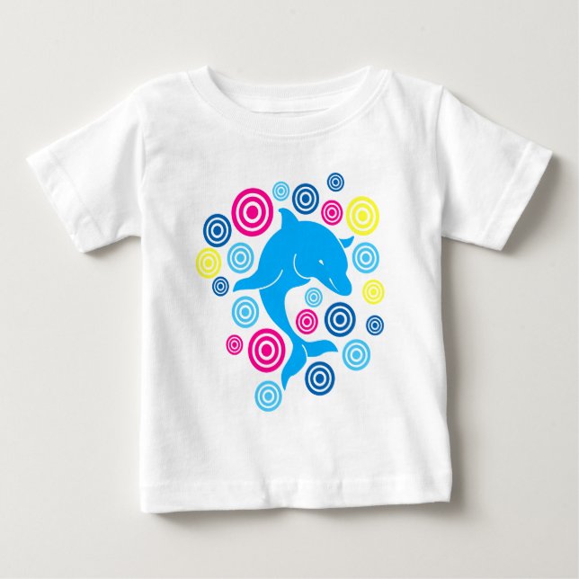 Baby dolphin baby T-Shirt (Front)