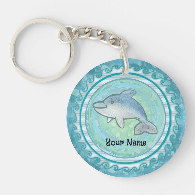 Baby Dolphin Keychain (Front)
