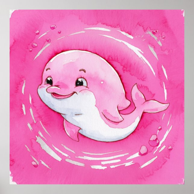 Baby Dolphin Poster (Front)